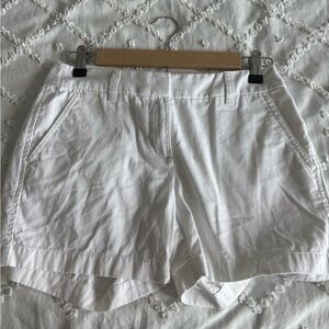 J. Crew White Bermuda Shorts Classic Summer Essential